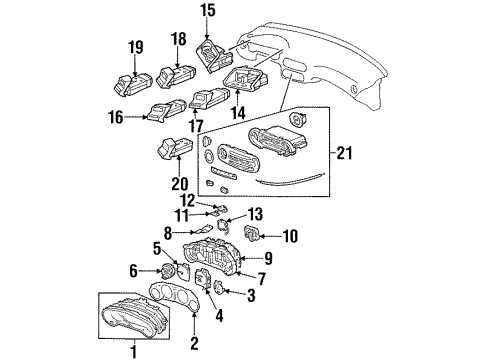 1994 Honda Civic del Sol Cruise Control System Controller, Automatic Cruise Diagram for 36700-SR4-A03