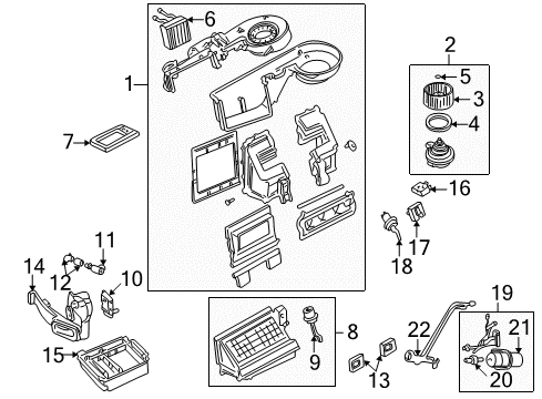 2005 Lincoln Aviator Air Conditioner AC Hose Diagram for 4C5Z-19D850-AA