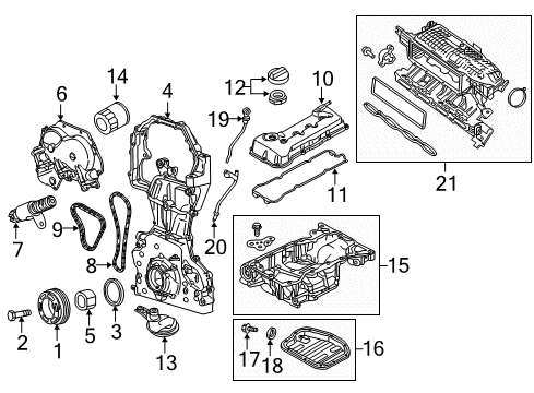 2014 Nissan Pathfinder Filters Gauge-Oil Level Diagram for 11140-3KY0A