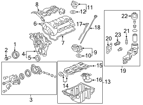 2009 Cadillac CTS Senders Fuel Tank Meter/Pump SENSOR KIT Diagram for 19180436