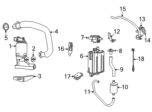 2007 Dodge Durango Powertrain Control Powertrain Control Generic Module Diagram for R5094867AB