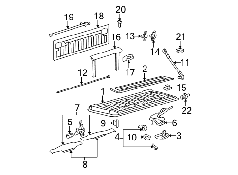 2009 Ford F-350 Super Duty Parking Aid Module Diagram for 7C3Z-15K866-A