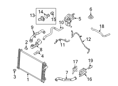 2009 Ford Fusion Powertrain Control ECM Diagram for 9E5Z-12A650-HB