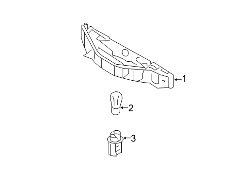 2018 Kia Rio Bulbs Pac K Diagram for 92710J0000