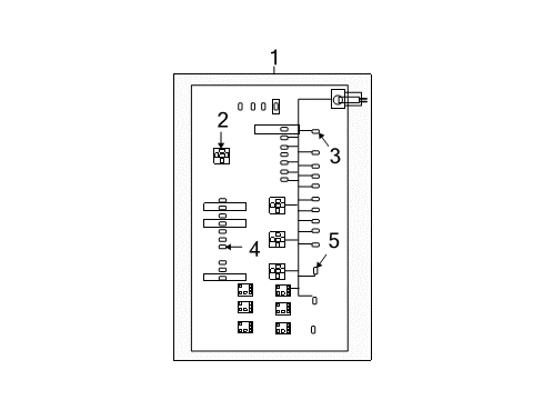 2008 Dodge Charger Fuse & Relay Breaker-Circuit Diagram for 4124795