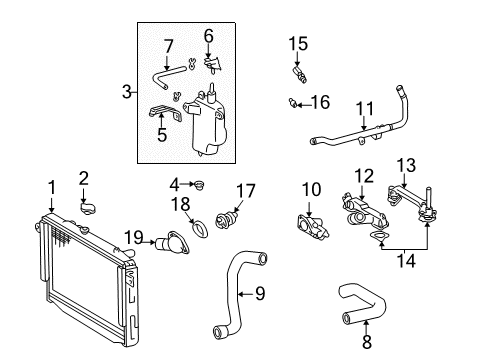 2001 Toyota Sequoia Senders Fuel Gauge Sending Unit Diagram for 83320-34041