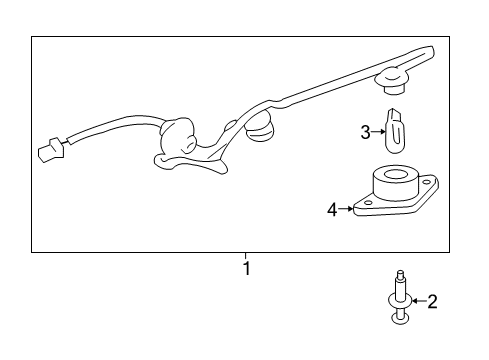 2010 Saturn Outlook License Lamps License Lamp Diagram for 25947303