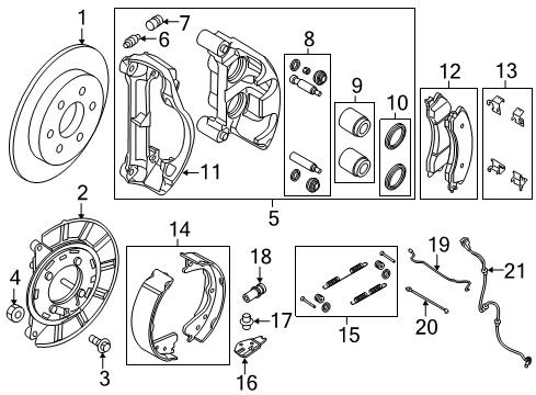 2019 Nissan Titan XD Parking Brake Cable-Brake Rear RH Diagram for 36530-EZ05E