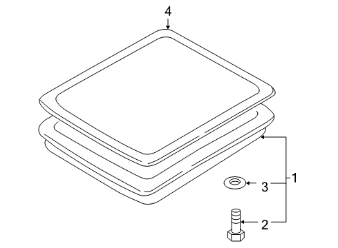 2010 Nissan Altima Automatic Transmission Plug-Thread Diagram for 31305-1XA00