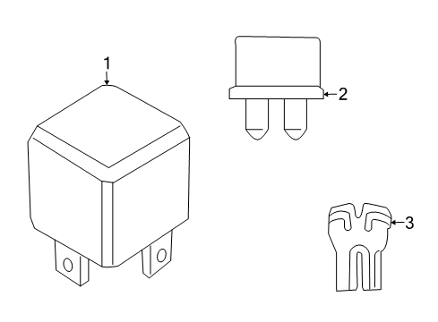 2003 Dodge Viper Electrical Components Module-Body Controller Diagram for 4865524AL