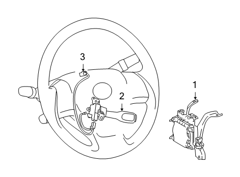 2012 Lexus RX350 Sonar System Sensor Assembly, MILLIME Diagram for 88210-48061