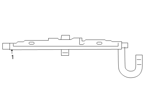 2008 Dodge Viper High Mount Lamps Lamp-High Mounted Stop Diagram for 4865655AE