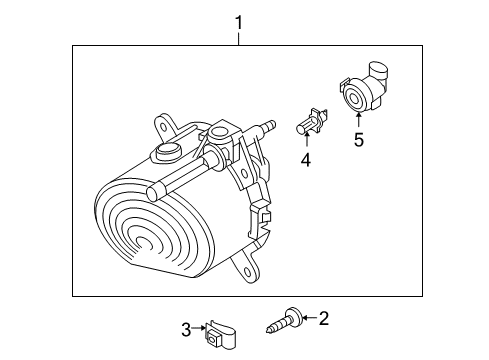 2003 BMW Z4 Bulbs Fog Lights, Left Diagram for 63176925007