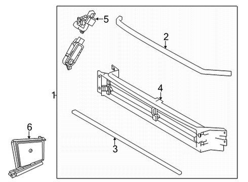  SHUTTER SUB-ASSY, RA Diagram for 53019-0R120