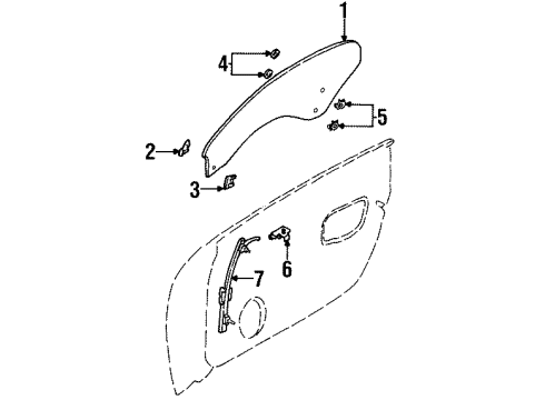 2001 Chrysler Prowler Door & Components Switch-Window Lock And Door Lock Diagram for 4865219AD