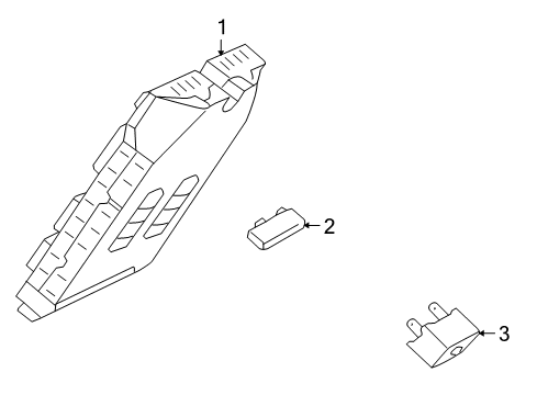 2004 Dodge Sprinter 3500 Fuse & Relay Fuse Block Diagram for 5120244AA