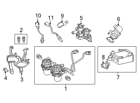 2020 Toyota Tundra Powertrain Control ECM Diagram for 89660-0CT60