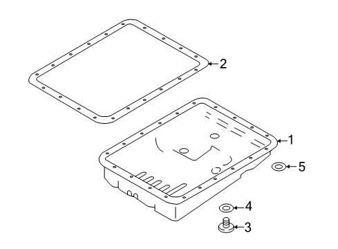 2018 Nissan Titan XD Case & Related Parts Plug Diagram for 31305-EZ00D