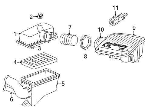 2006 Mitsubishi Raider Powertrain Control Sensor-Throttle Position Diagram for 05017479AA