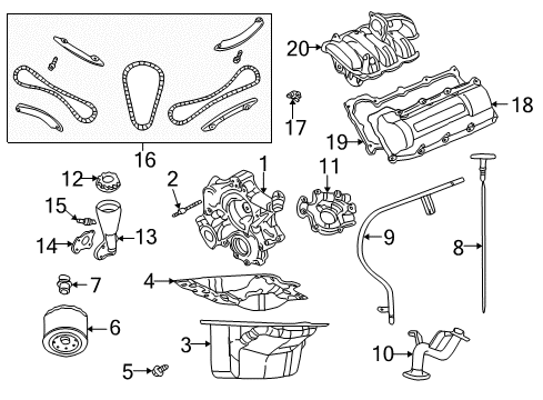 2003 Jeep Liberty Filters Indicator-Engine Oil Level Diagram for 53021026AE