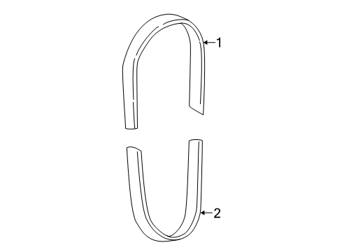 2005 Honda Civic Belts & Pulleys Belt, Compressor (6Pk986) Diagram for 38920-PLR-013