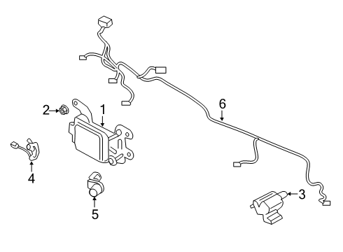 2021 Kia Telluride Cruise Control Pad U Diagram for 99310S9000KDG