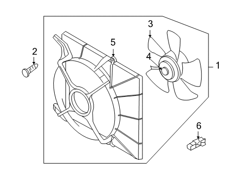 2009 Pontiac G3 Cooling System, Radiator, Water Pump, Cooling Fan Daytime Running Light Resistor Diagram for 94812213