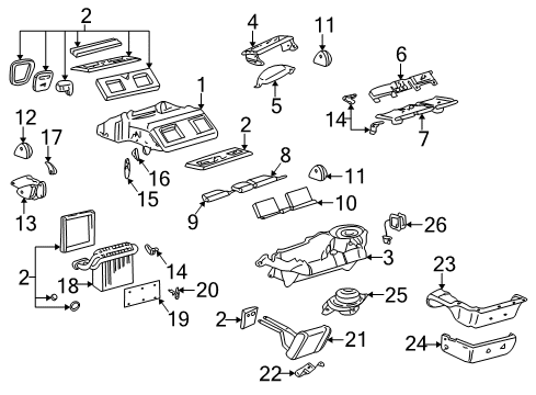 2005 Pontiac Bonneville Air Conditioner Valve-A/C Compressor Pressure Relief Diagram for 25760083