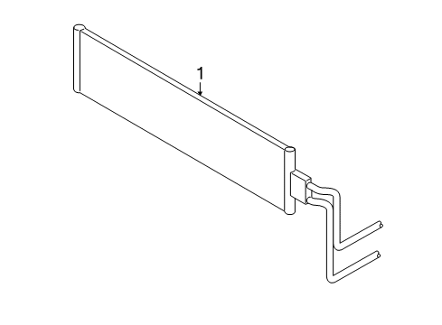 2011 BMW 528i Power Steering Oil Cooler Power Steering Oil Cooler Diagram for 17217573259