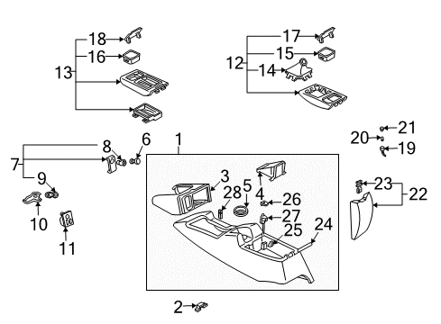 1995 Chevrolet Camaro Convertible Top Bulb, Automatic Transmission Control Position Indicator Diagram for 9436790