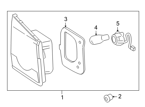 2015 Chevrolet Cruze Bulbs Socket & Wire Diagram for 95389373