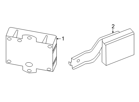 2013 Nissan Pathfinder Electrical Components Controller Assembly-Power, Back Door Diagram for 284G4-3KA0A