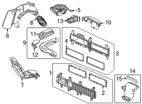 2020 Honda CR-V Battery Clip, Harness Band (167MM) (Natural) Diagram for 91559-S47-003