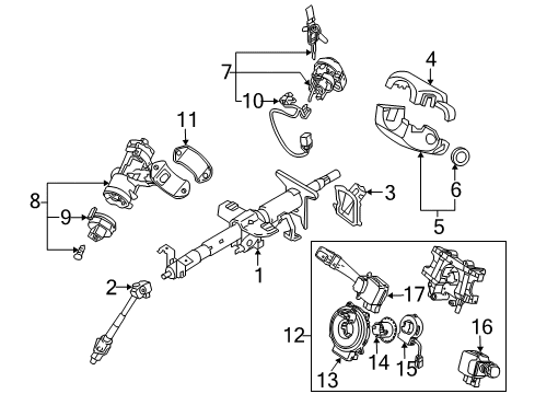 2009 Kia Sportage Switches Cam-Cancel Diagram for 934401F000