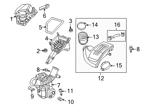 2010 Chevrolet Cobalt Powertrain Control Transmission Controller Diagram for 24252114