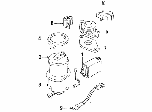 1994 Cadillac DeVille Powertrain Control Powertrain Control Module Assembly (Remanufacture) Diagram for 88999176