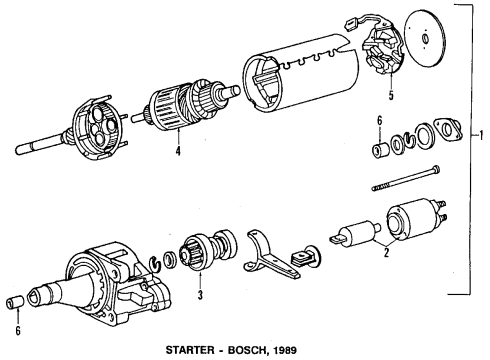 1989 Plymouth Acclaim Electrical Components Sensor-Map Diagram for 5014762AA