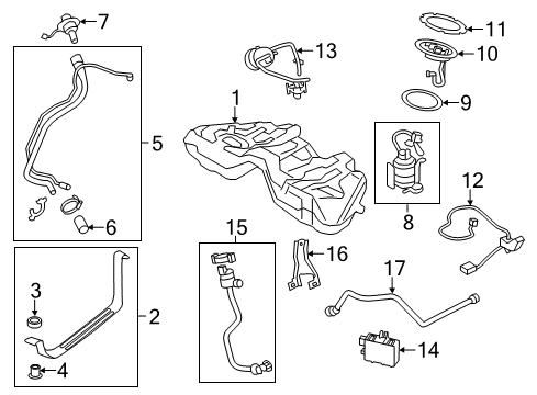 2013 BMW ActiveHybrid 7 Fuel Injection High-Pressure Sensor Diagram for 13537620946