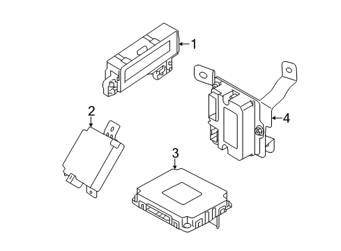 2016 Kia Soul Controls - Instruments & Gauges Icm Relay Box Assembly Diagram for 91940B2010