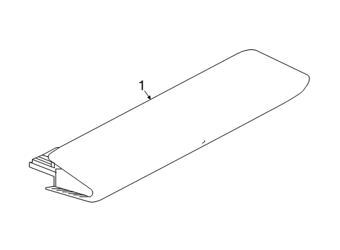 2019 Nissan Leaf High Mount Lamps Lamp Assembly-Stop Diagram for 26590-5SK0A