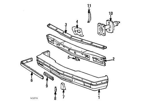 2020 Chevrolet Spark Cooling System, Radiator, Water Pump, Cooling Fan Radiator Diagram for 42349017