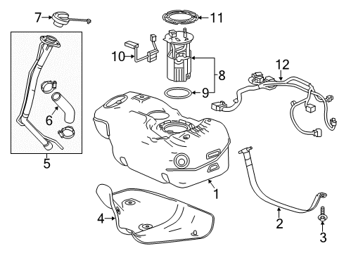  Fuel Gauge Sending Unit Diagram for 13592606