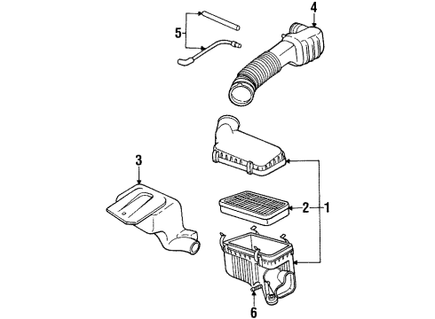 1998 Saturn SL2 Powertrain Control Powertrain Control Module Assembly (Remanufacture) Diagram for 21023808