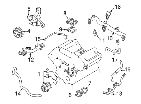 2007 Infiniti G35 Powertrain Control Engine Control Module Diagram for 23710-JK61E