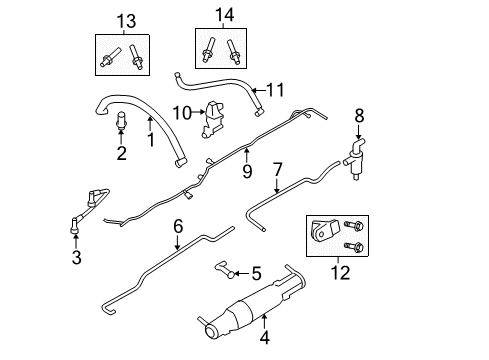 2006 Mercury Mountaineer Throttle Body Throttle Body Diagram for 8L2Z-9E926-A