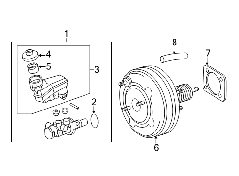 2012 Toyota Camry Hydraulic System Hose Diagram for 44772-33210