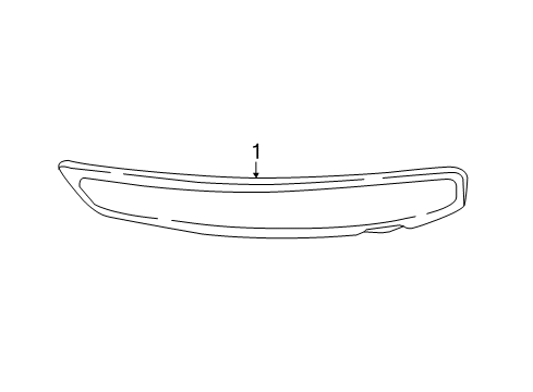 2017 Lincoln Continental Daytime Running Lamps Daytime Run Lamp Diagram for GD9Z-13200-F