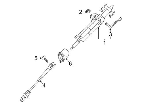 2021 BMW X4 Steering Column & Wheel, Steering Gear & Linkage STEERING SPINDLE Diagram for 32308095031