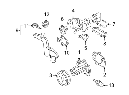 2009 Infiniti FX50 Powertrain Control Engine Control Module Diagram for 23710-1CV0C