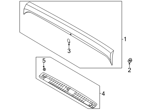 2020 Kia Soul Bulbs Lamp Assembly-Hms Diagram for 92700K0000